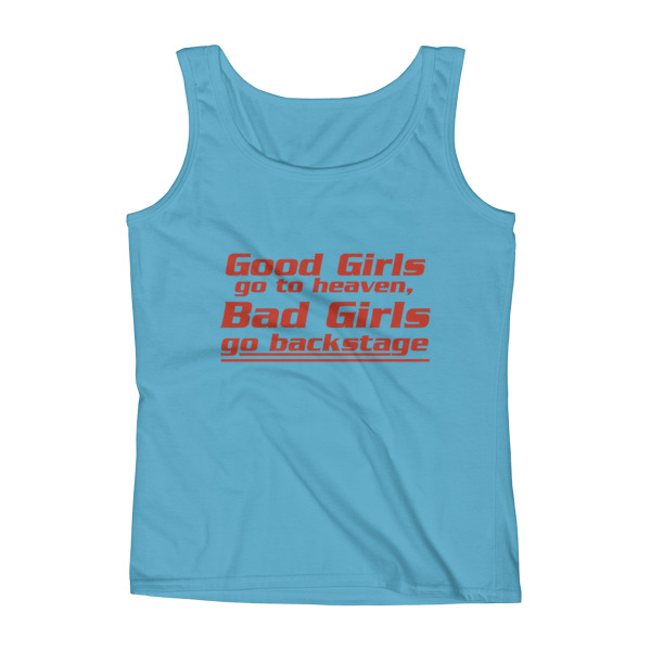Good Girls Go To Heaven Ladies Tank