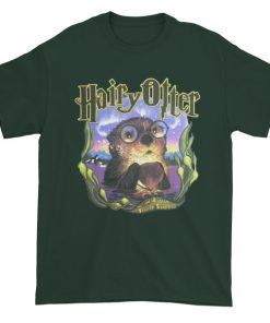 Hairy otter Short sleeve t-shirt