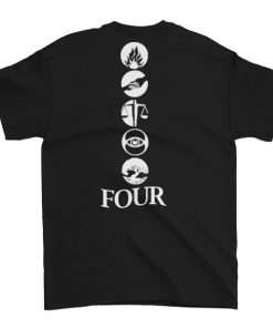 Divergent Four logo Short sleeve t-shirt