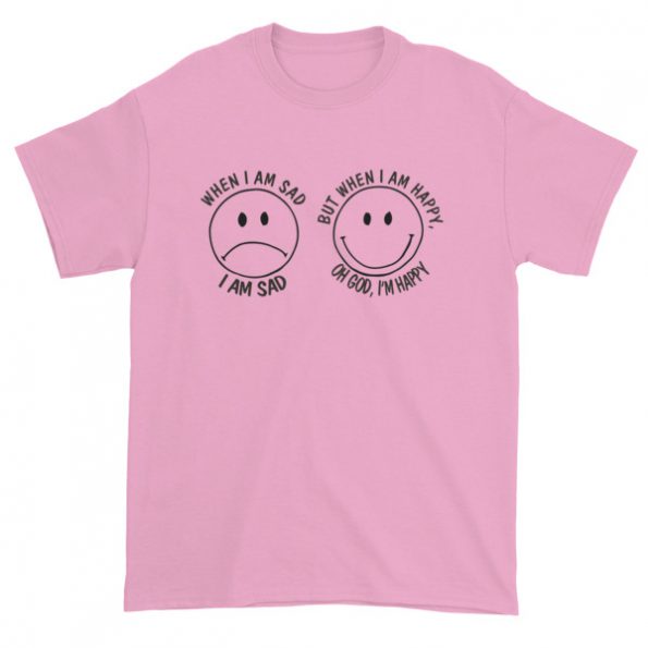 happy sad t shirt