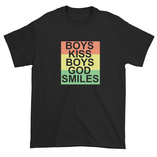 Boys Kiss Boys God Smiles Short sleeve t-shirt
