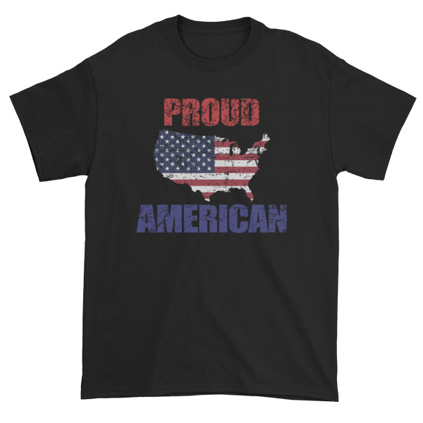 Proud To Be American On This Independence Day Short sleeve t-shirt