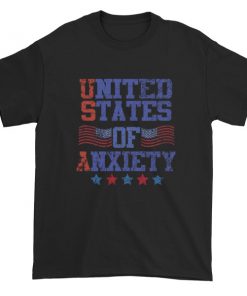 United States Of Anxiety Short sleeve t-shirt
