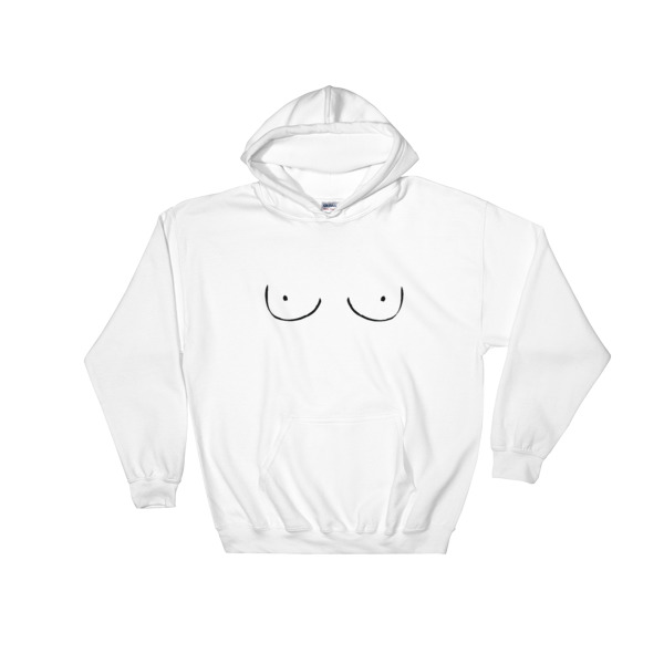 boobs Hooded Sweatshirt