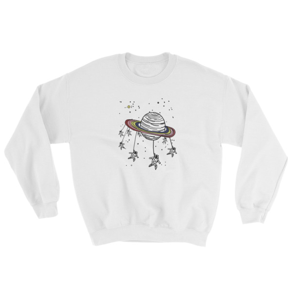 Astronaut with planet Sweatshirt