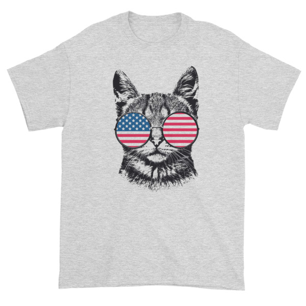 Patriotic Merica - Independence Day 4th July Short sleeve t-shirt.