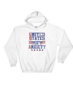 United States Of Anxiety - 4th July fest Hooded Sweatshirt