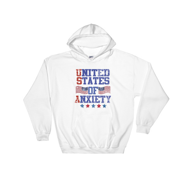 United States Of Anxiety - 4th July fest Hooded Sweatshirt