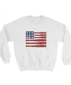 Baseball American Flag – Independence Day 4th July Sweatshirt