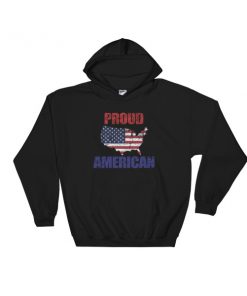 Proud american - 4th July fest Hooded Sweatshirt