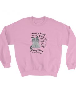 Grumpy Cat Parody Sweatshirt