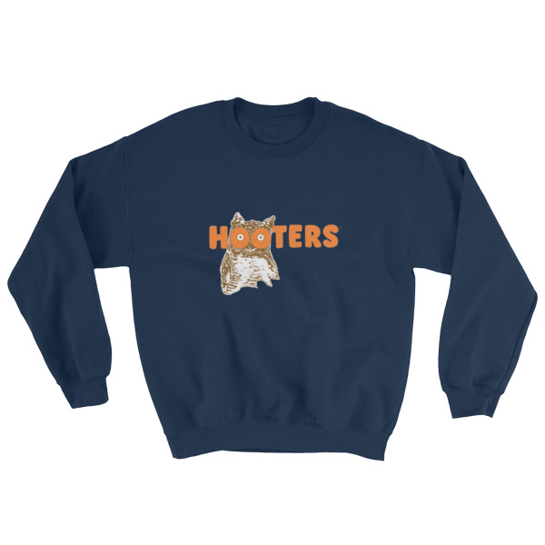 hooters sweatshirt