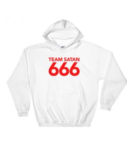 Team Satan 666 Hooded Sweatshirt