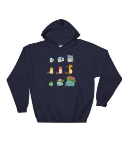 Character Evolution Pokemon Hooded Sweatshirt