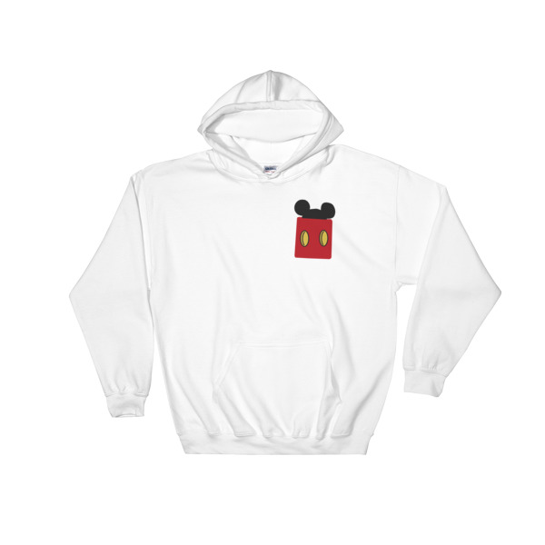 mickey mouse pocket Hooded Sweatshirt