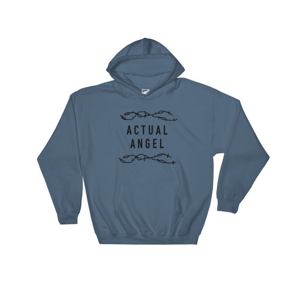 actual angel Hooded Sweatshirt