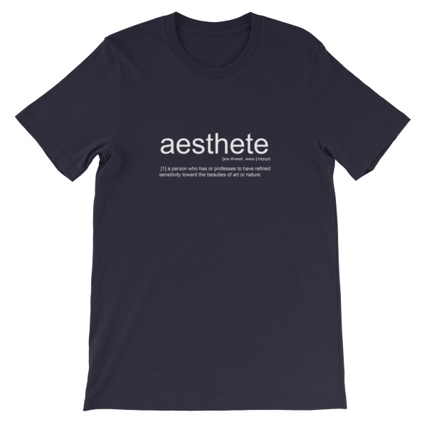 aesthete Short-Sleeve Unisex T-Shirt