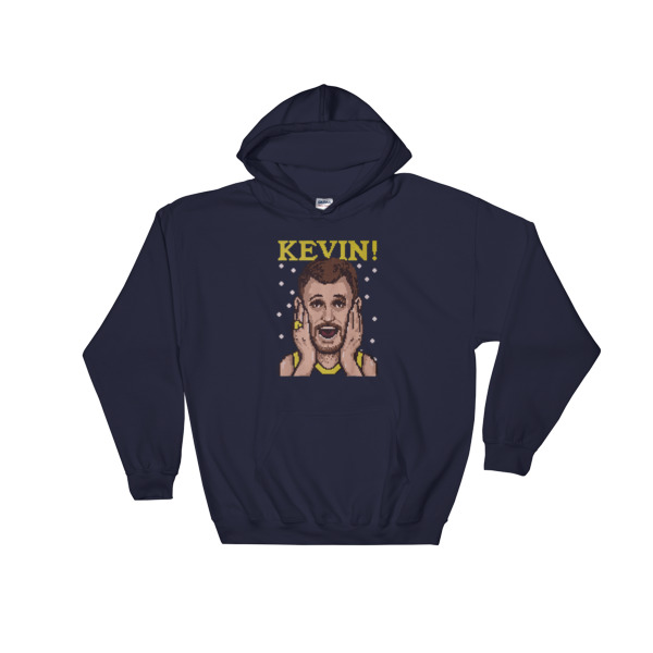 Kevin Love Ugly Christmas Hooded Sweatshirt
