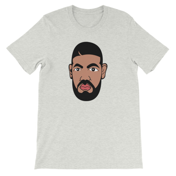Drake face Funny Short-Sleeve Unisex T-Shirt