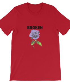 Broken with flower Short-Sleeve Unisex T-Shirt