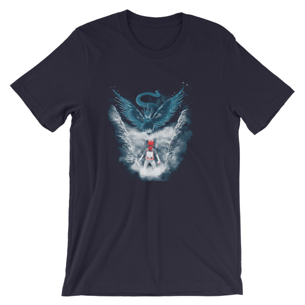 pokemon go Blue Team Mystic Short-Sleeve Unisex T-Shirt