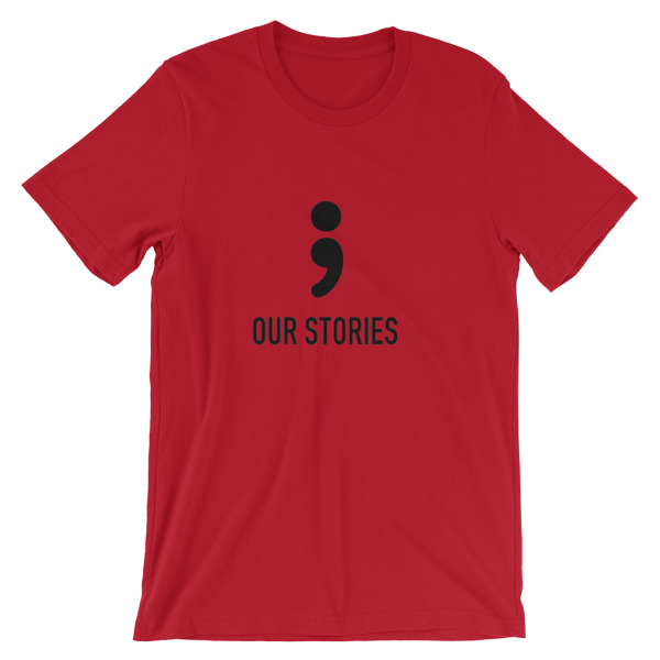 couple our stories Short-Sleeve Unisex T-Shirt