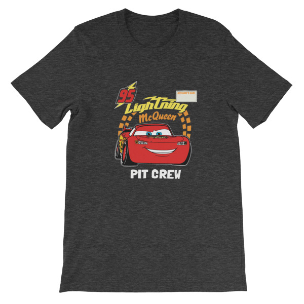 lightning mcqueen pit crew Short-Sleeve Unisex T-Shirt - Clothpedia