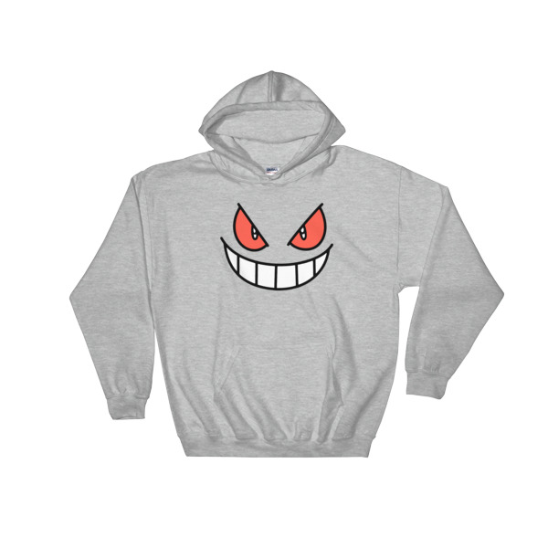 pokemon Gengar Hooded Sweatshirt - Clothpedia