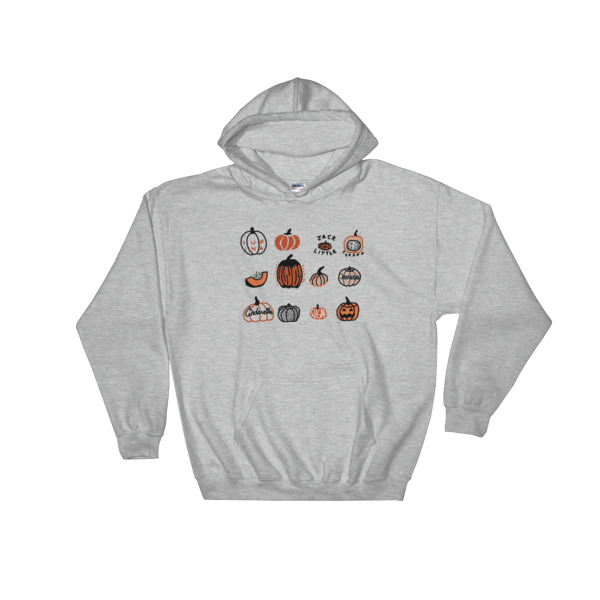 pumpkin halloween Hooded Sweatshirt - Cheap Graphic Tees