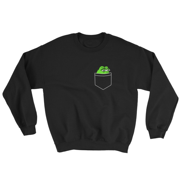 Pepe Frog Pocket Sweatshirt