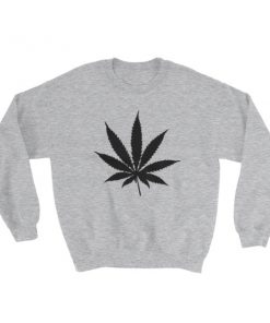 Marijuana Cannabis Leaf Sweatshirt