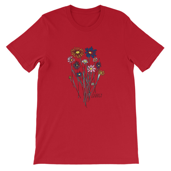 gnarly flowers Short-Sleeve Unisex T-Shirt