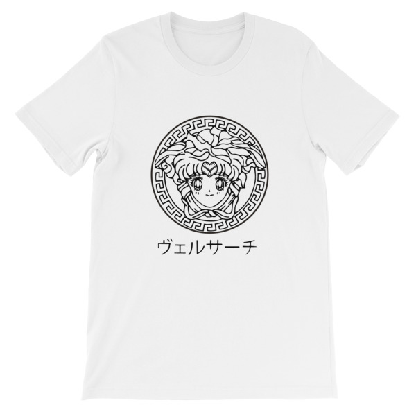 sailor moon parody logo Short-Sleeve Unisex T-Shirt