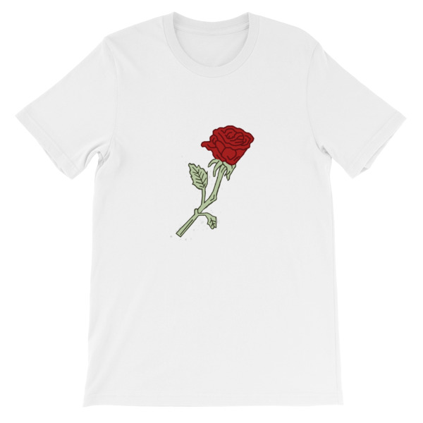 rose pocket Short-Sleeve Unisex T-Shirt