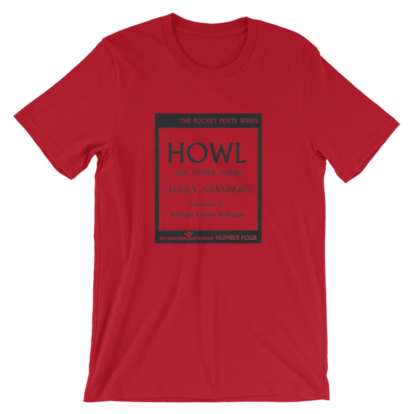 howl allen ginsberg Short-Sleeve Unisex T-Shirt