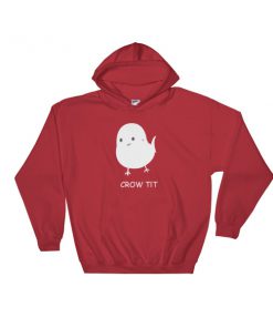 Crow tit small Hooded Sweatshirt