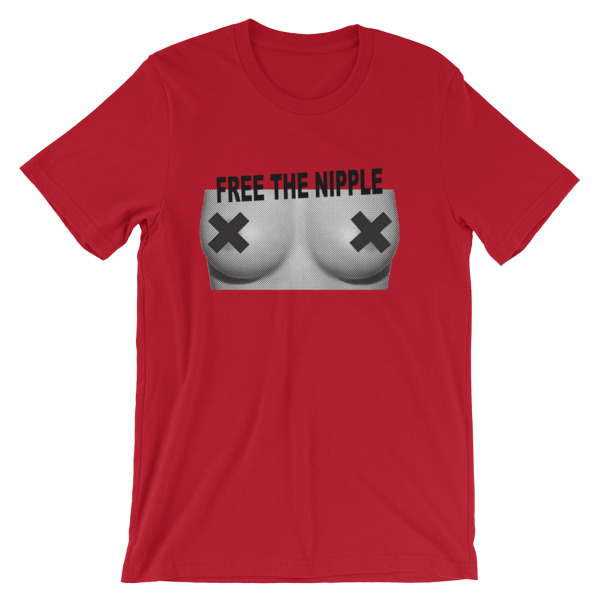 Free The Nipple Short-Sleeve Unisex T-Shirt