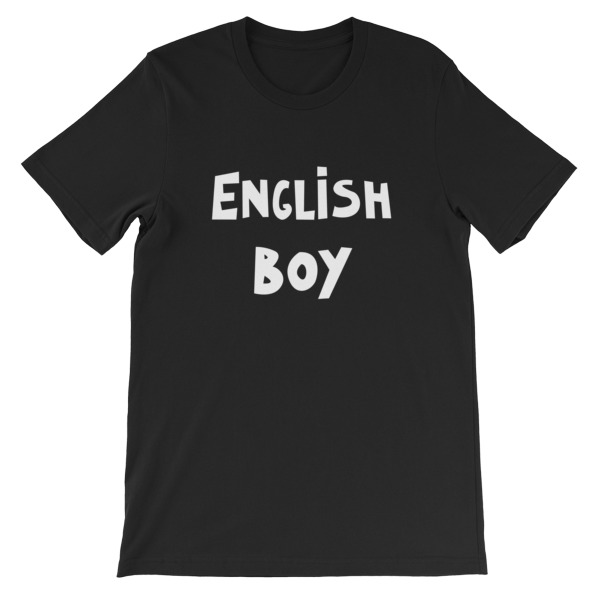 English boy Short-Sleeve Unisex T-Shirt