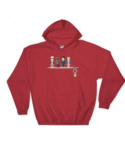 All Attribute Stranger Things Character Art Hooded Sweatshirt
