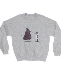 Eleven vs darth Vader star Wars Stranger Things Sweatshirt