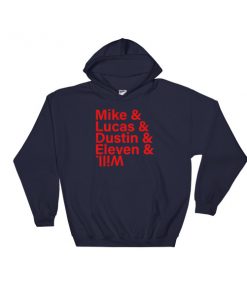 Mike Lucas dustin Hooded Sweatshirt