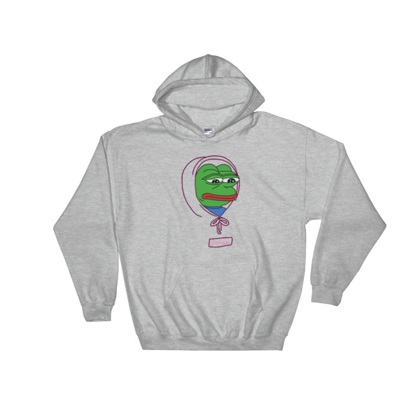 Pepe frog Hooded Sweatshirt - Clothpedia