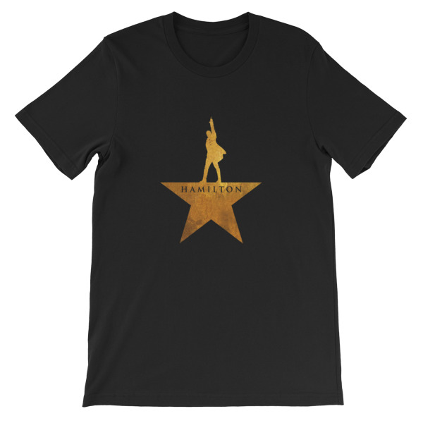 Hamilton Gold Short-Sleeve Unisex T-Shirt