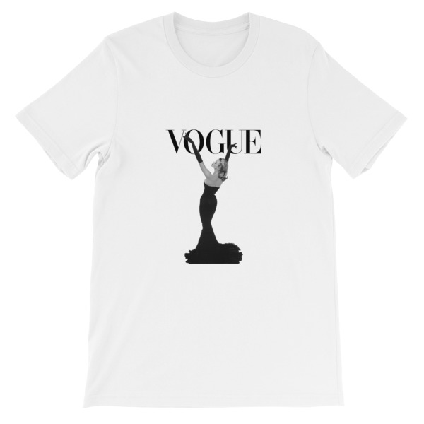 Vintage Vogue Italia Magazine Short-Sleeve Unisex T-Shirt