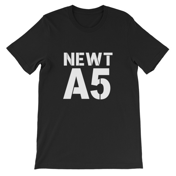 Newt A5 Short-Sleeve Unisex T-Shirt
