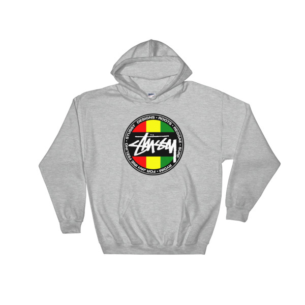 stussy reggae hoodie