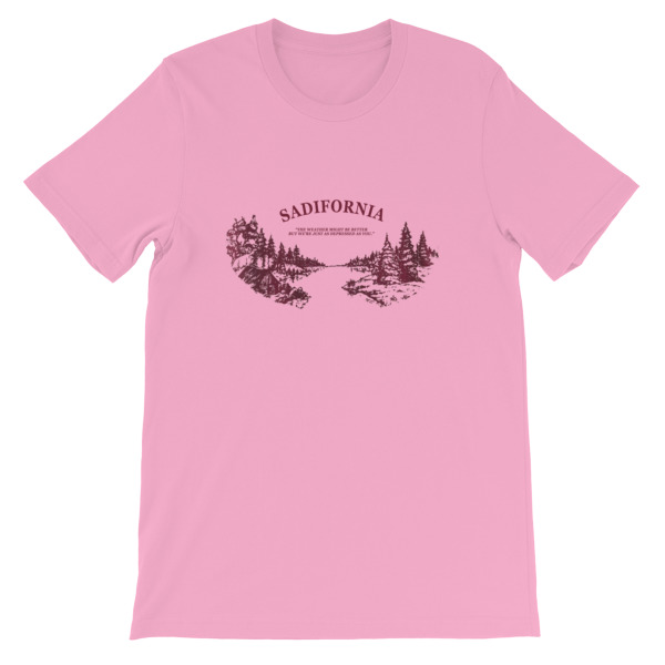 Sadifornia Short-Sleeve Unisex T-Shirt