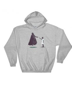Eleven vs darth Vader star Wars Stranger Things Hooded Sweatshirt