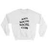 anti social social club Sweatshirt