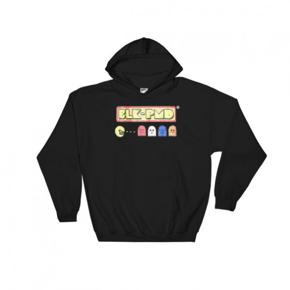 Black Pyramid Pac Man Hooded Sweatshirt